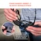 Ergodyne LOKI, Safety Glasses, Anti-Fog, Indoor/Outdoor Lens, Matte Black Frame Frame, Full-Frame LOKI-AFAS - alternate 6
